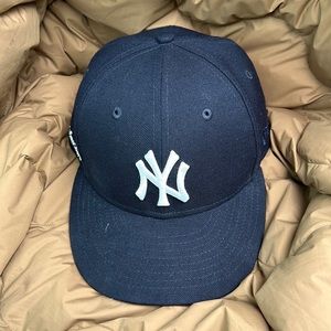 Aime Leon Dore Yankees Fitted in navy, size 7 1/8